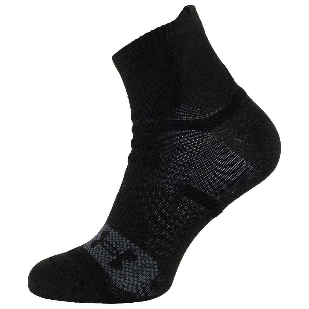 Under Armour Rush Mens Black Quarter Socks