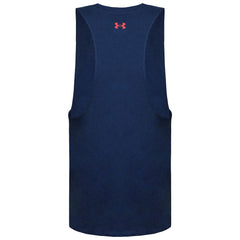 Under Armour Project Rock Bull Womens Navy Blue Tank Top