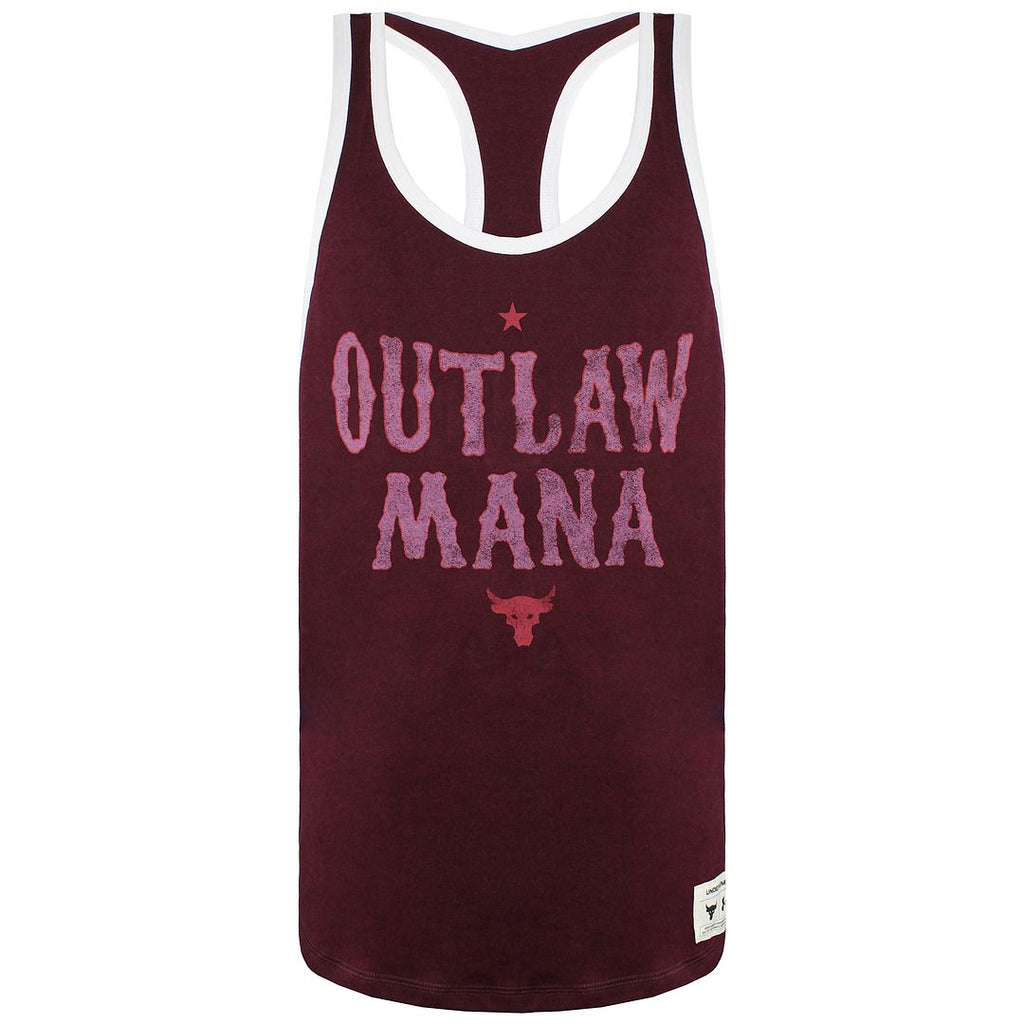 Under Armour x Project Rock Outlaw Mana Mens Burgundy Vest