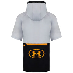 Under Armour Evolution Mens Grey Woven Hoodie Top