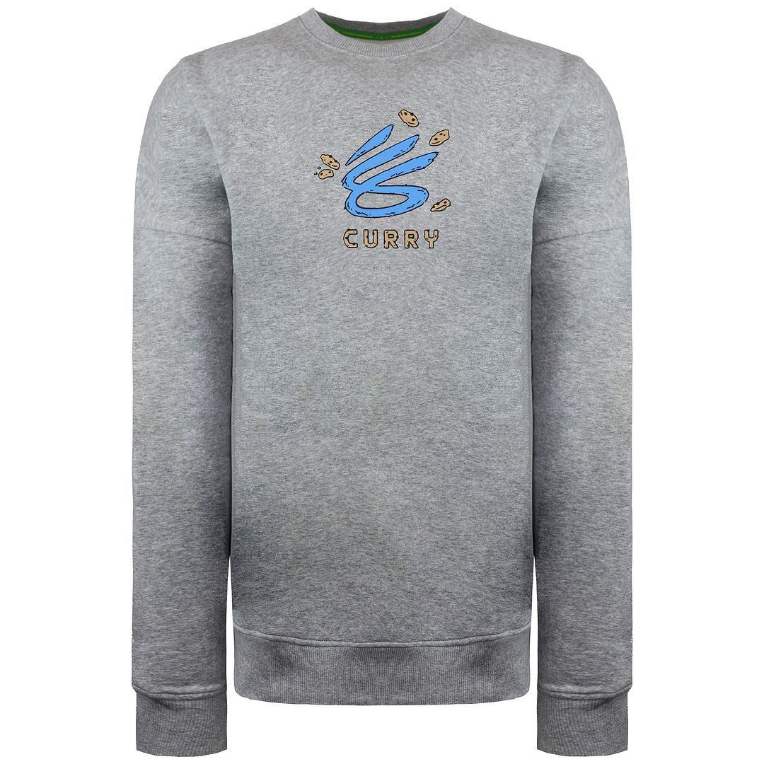 Under Armour Curry Mens Grey Cookies Sweater