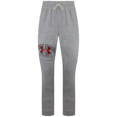 Under Armour Rival Terry Athletic Departament Mens Grey Track Pants