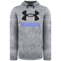 Under Armour Rival Terry Mens Grey Logo Hoodie