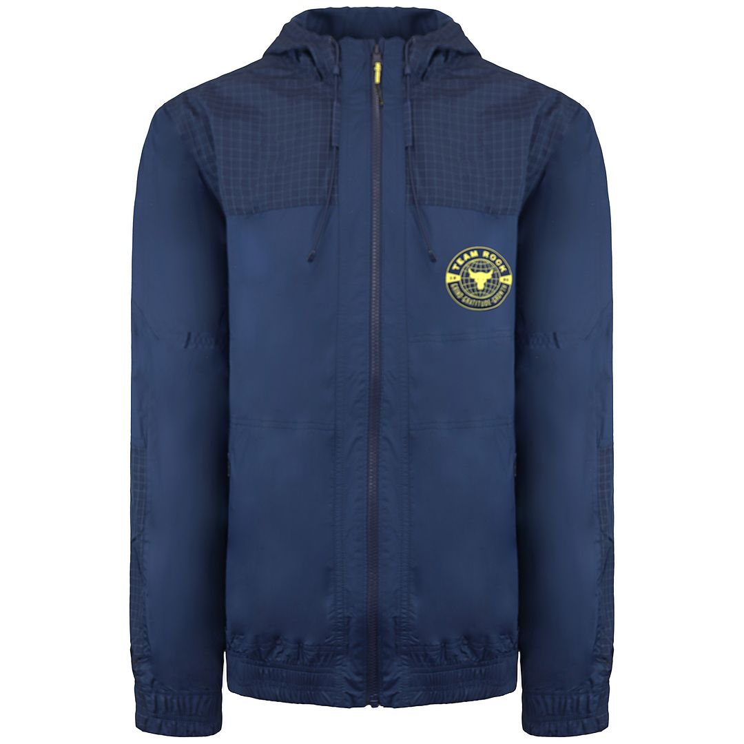 Under Armour x Project Rock Mens Woven Layer Jacket