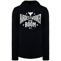 Under Armour Project Rock Mens Black Terry Hoodie