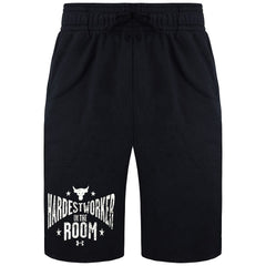 Under Armour Project Rock Terry Mens Black Shorts