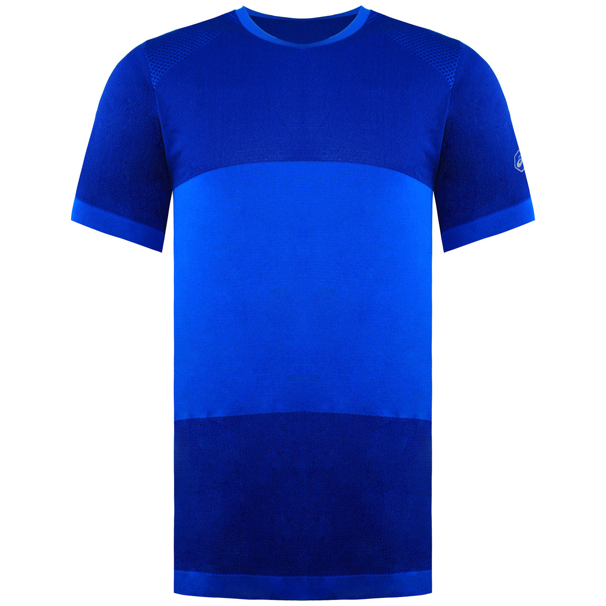 Asics FuzeX Mens Blue Seamless T-Shirt