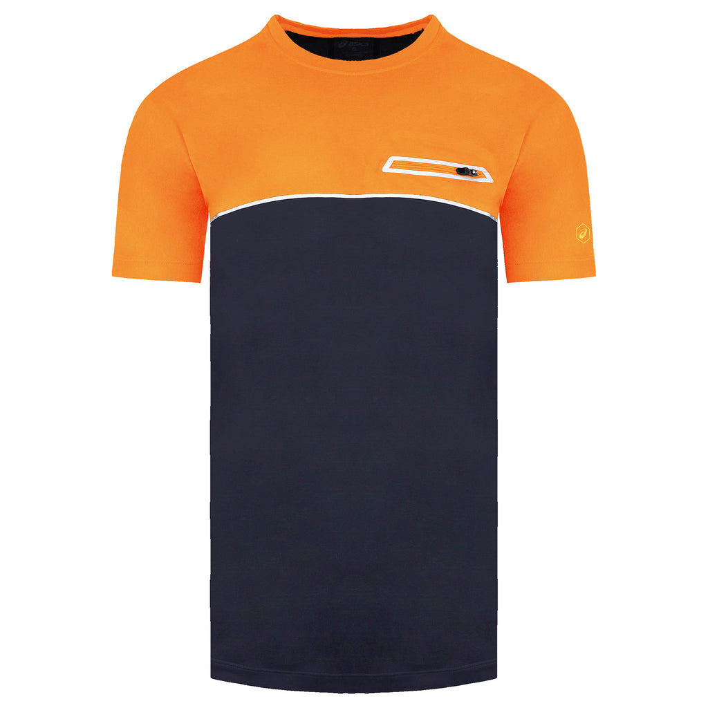 Asics fuzeX Mens Yellow Reflective T-Shirt