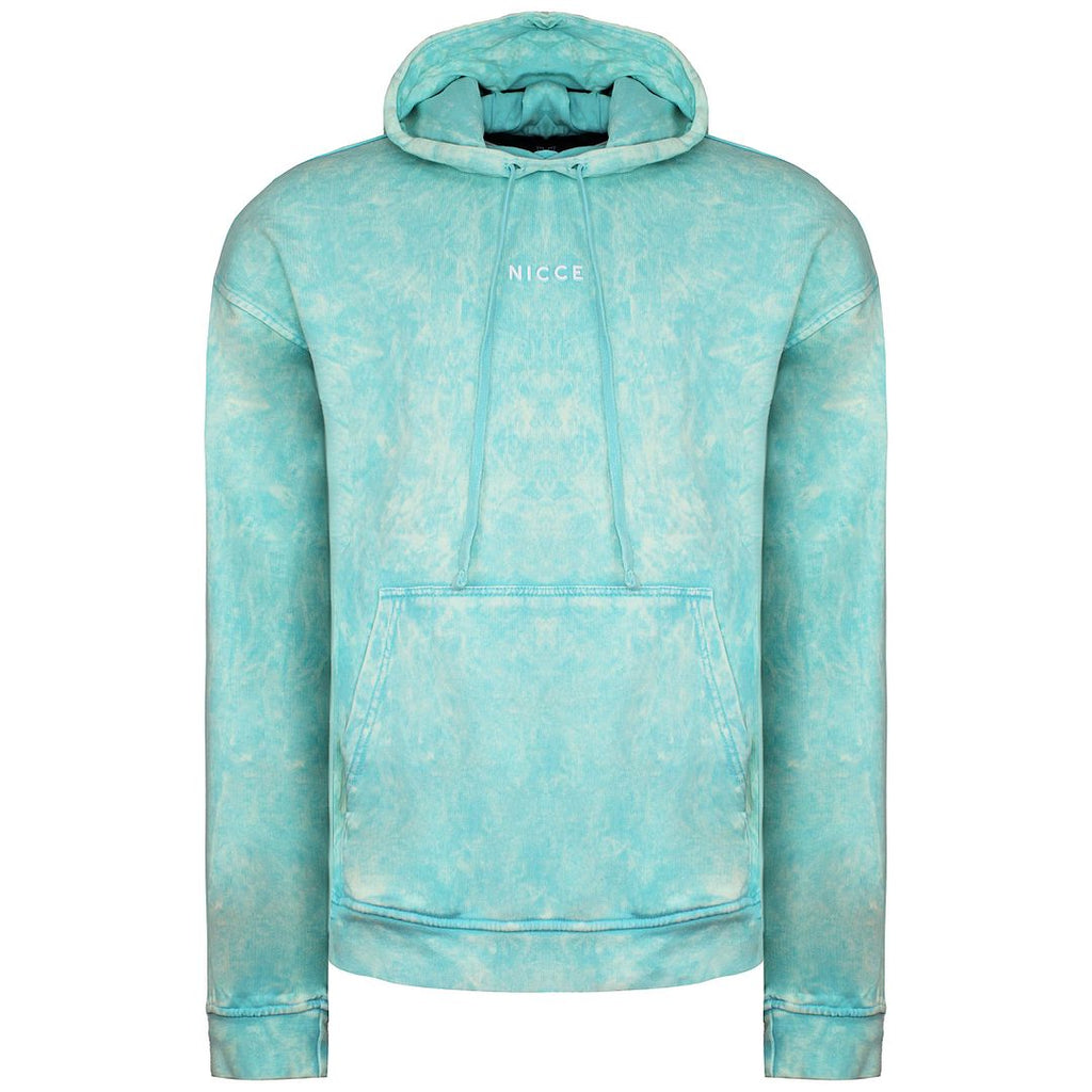 Nicce Cala Womens Aqua Blue Oversized Hoodie