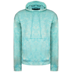 Nicce Cala Womens Aqua Blue Oversized Hoodie