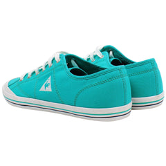 Le Coq Sportif Grandville Womens Green Plimsolls