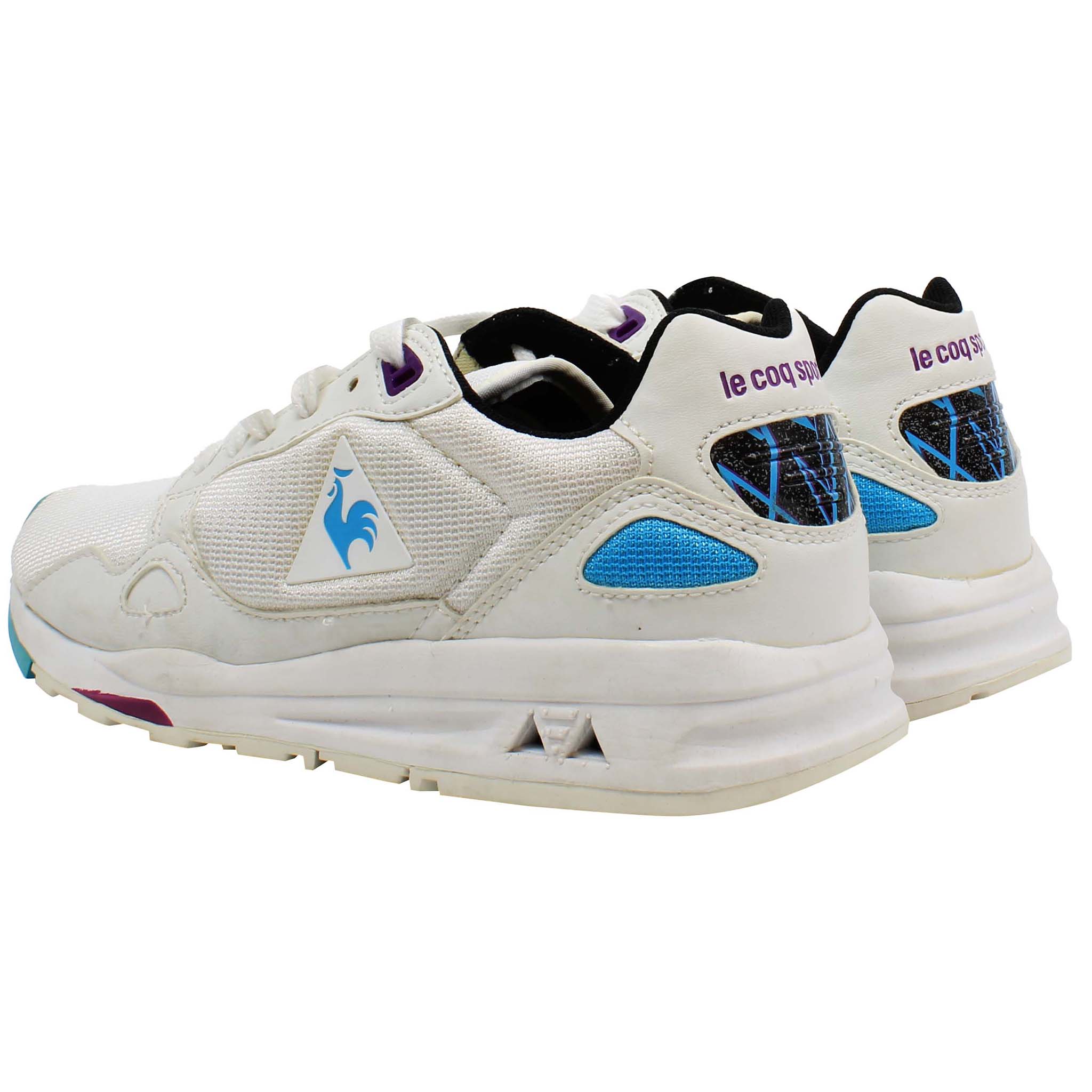 Le Coq Sportif LCS R900 90S Mens White Trainers