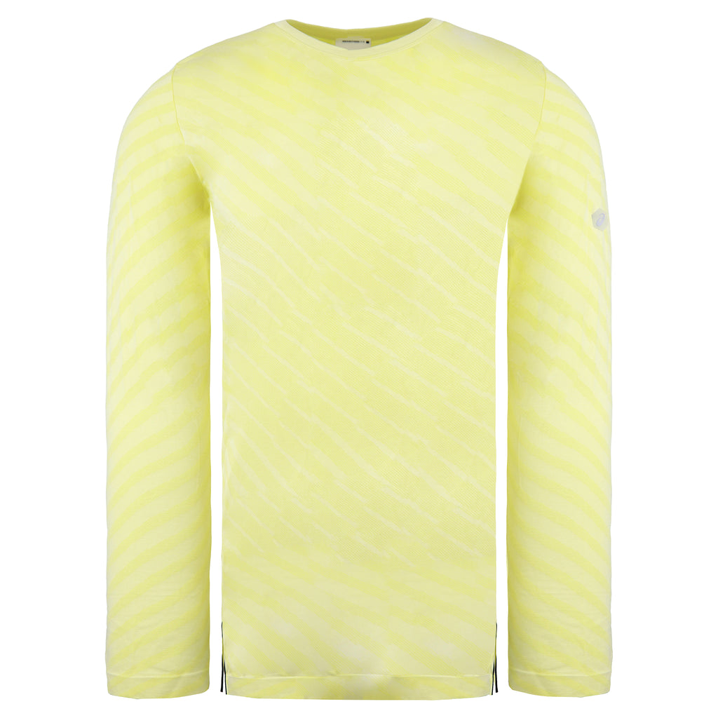 Asics Seamless Mens Yellow Top