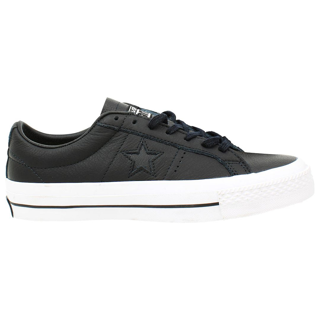 Converse One Star OX Mens Black Plimsolls