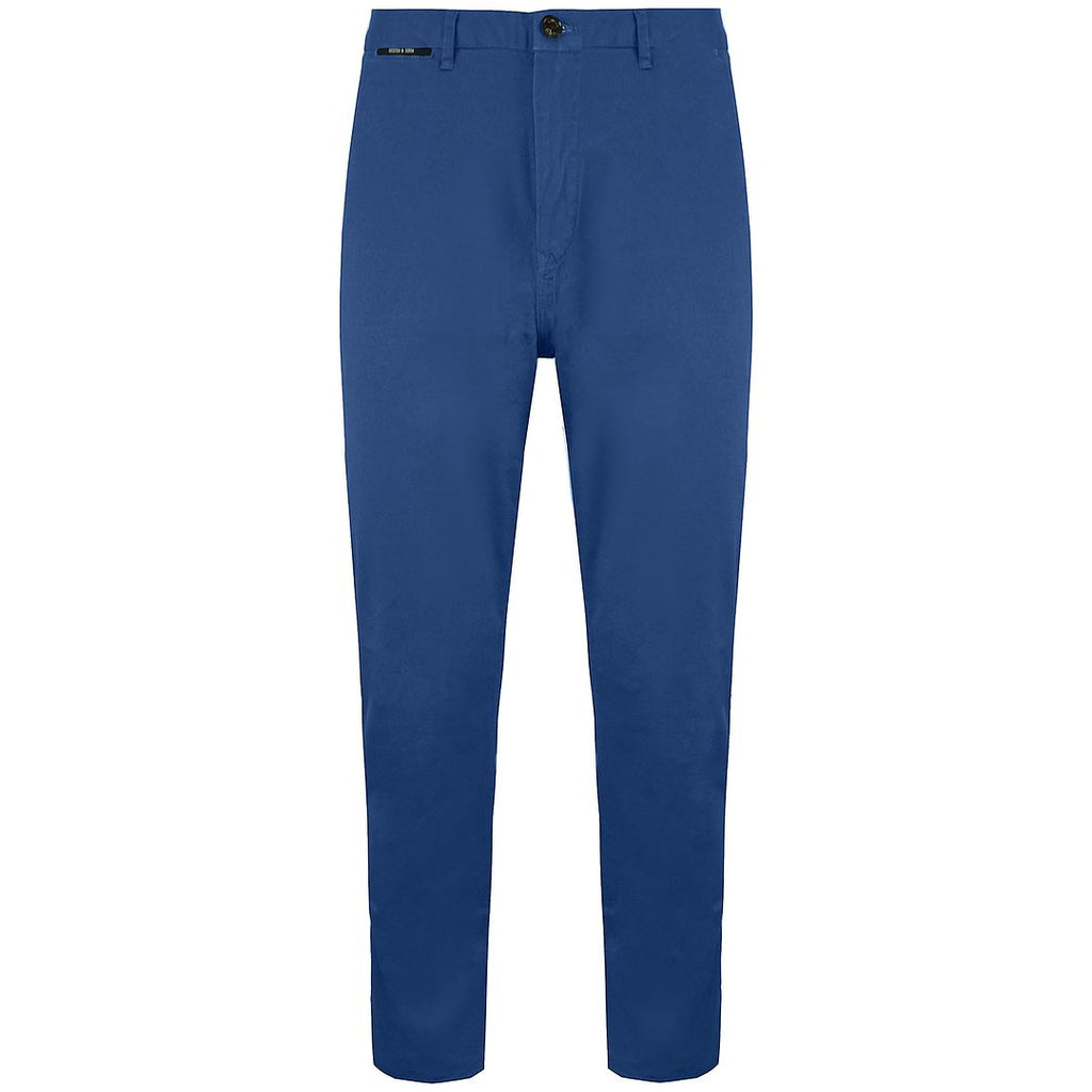 Scotch & Soda Stuart Regular Slim Fit Mens Blue Chinos