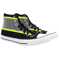 Converse Hi-Vis Mens Black Plimsolls