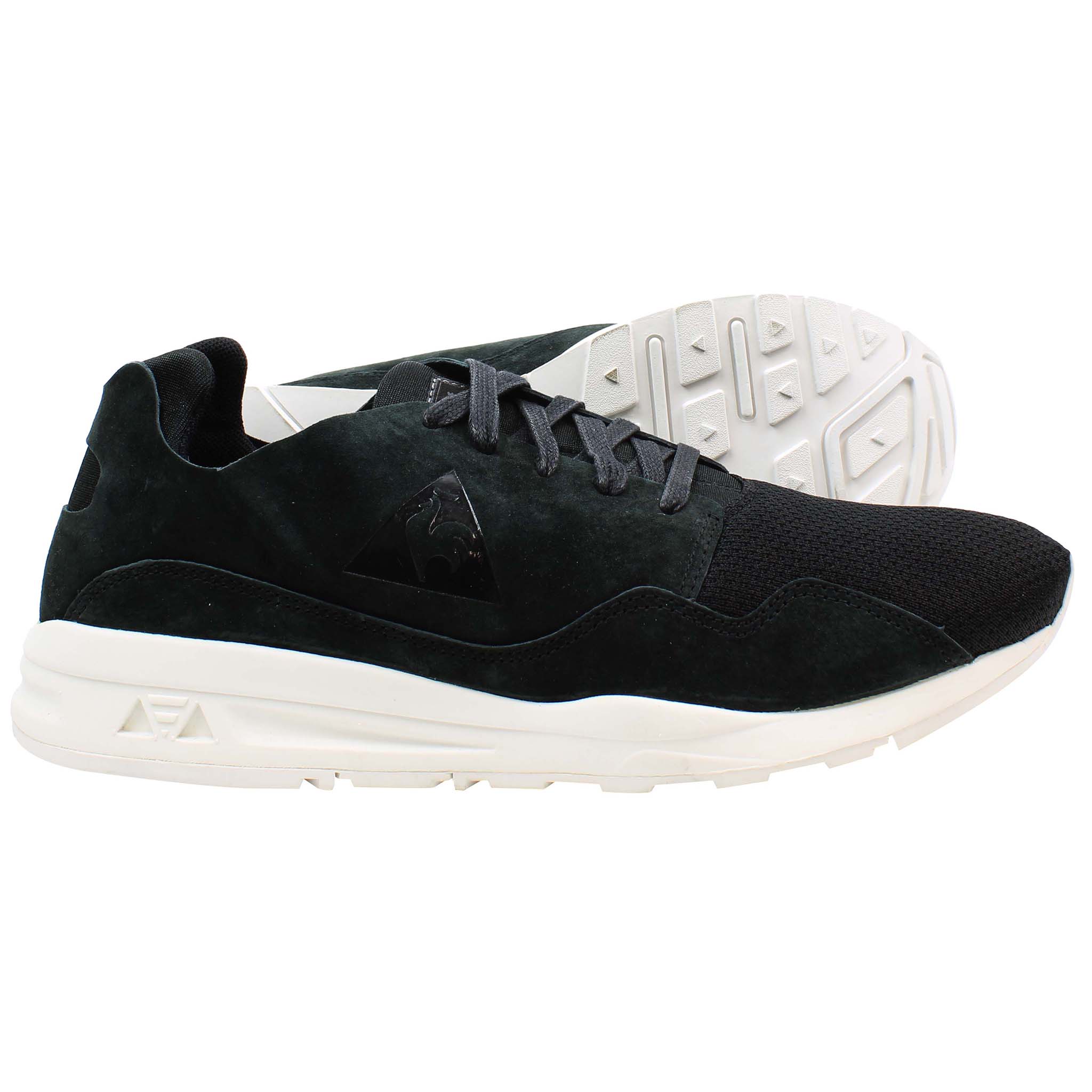 Le Coq Sportif LCS Pure Mono Luxe Mens Black Trainers