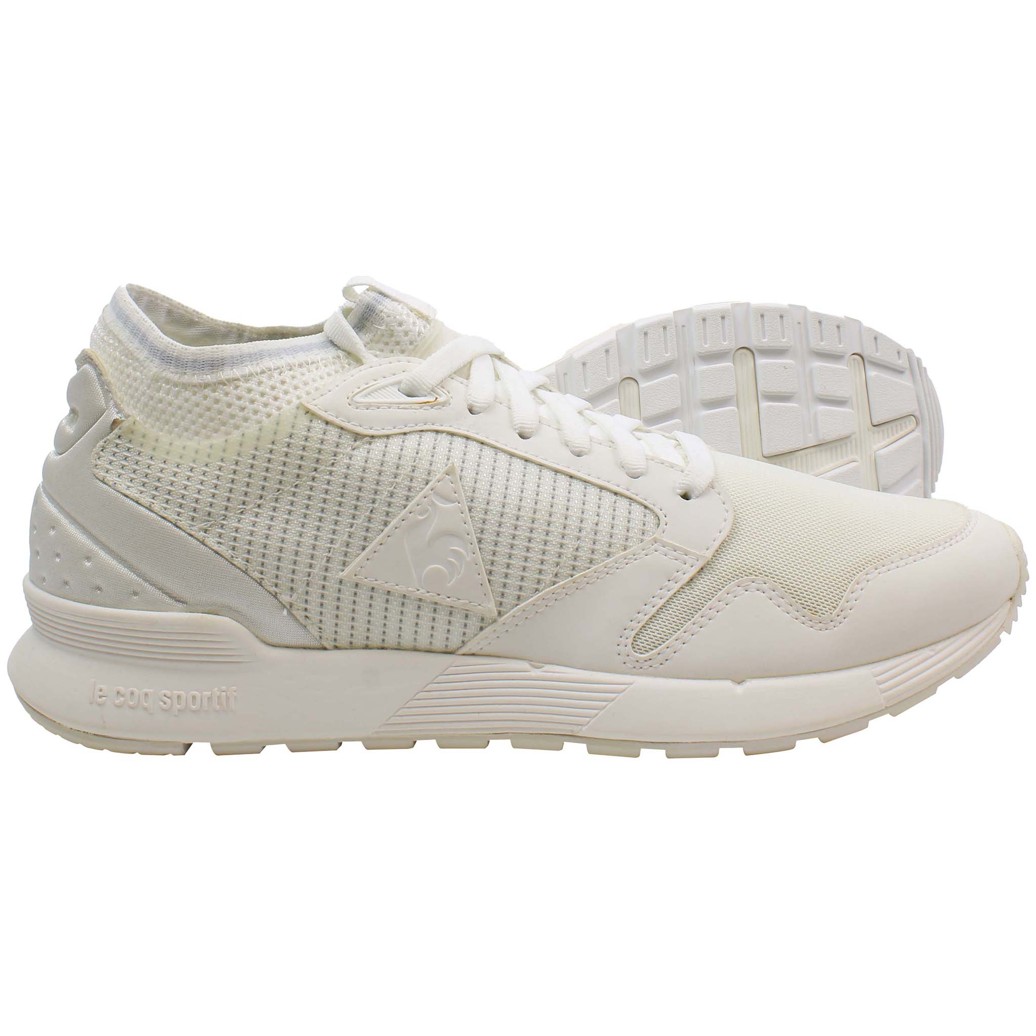 Le Coq Sportif Omicron Triple Reflective Mens White Trainers