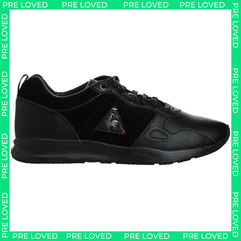 Le Coq Sportif LCS R600 Craft Lea Mens Black Trainers NO BOX