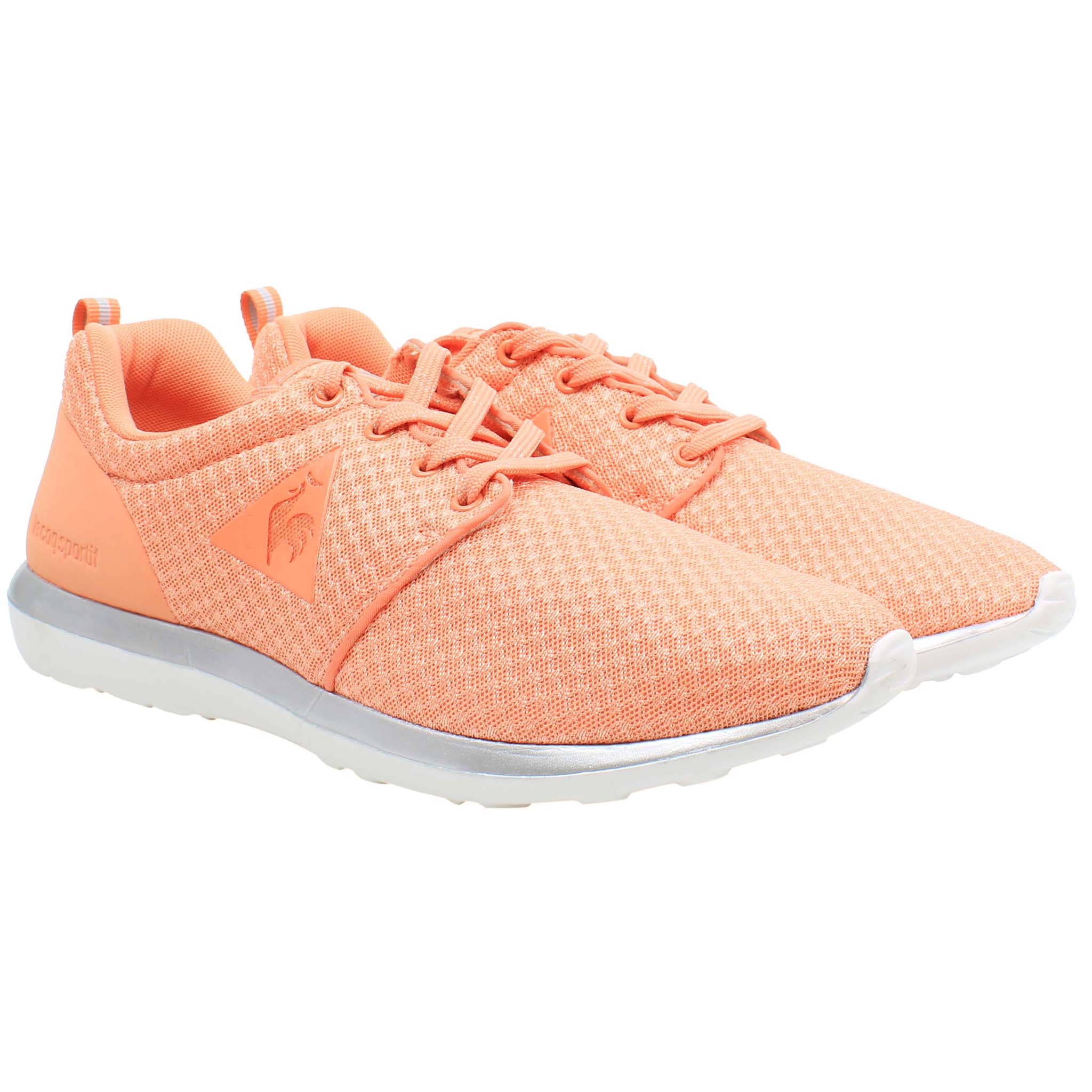 Le Coq Sportif Dynacomf Feminine Mesh Womens Peach Trainers