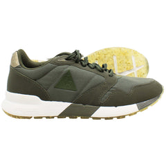 Le Coq Sportif Omega X Metallic Womens Green Trainers