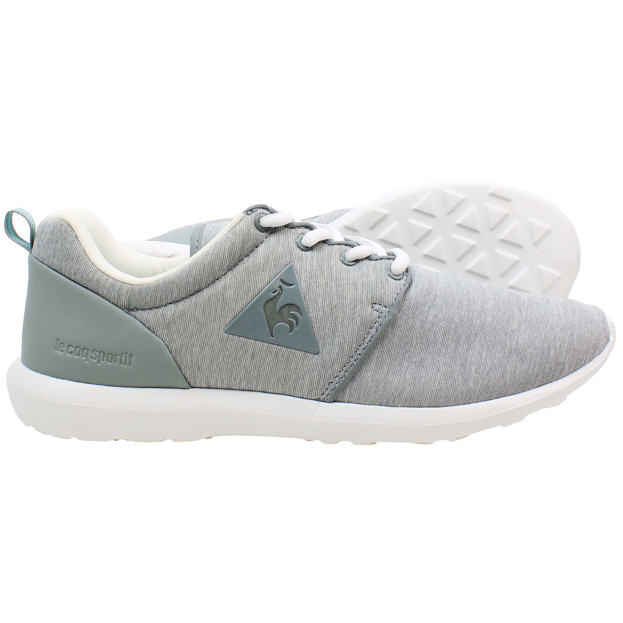 Le Coq Sportif Dynacomf Tech Jersey Womens Grey Trainers