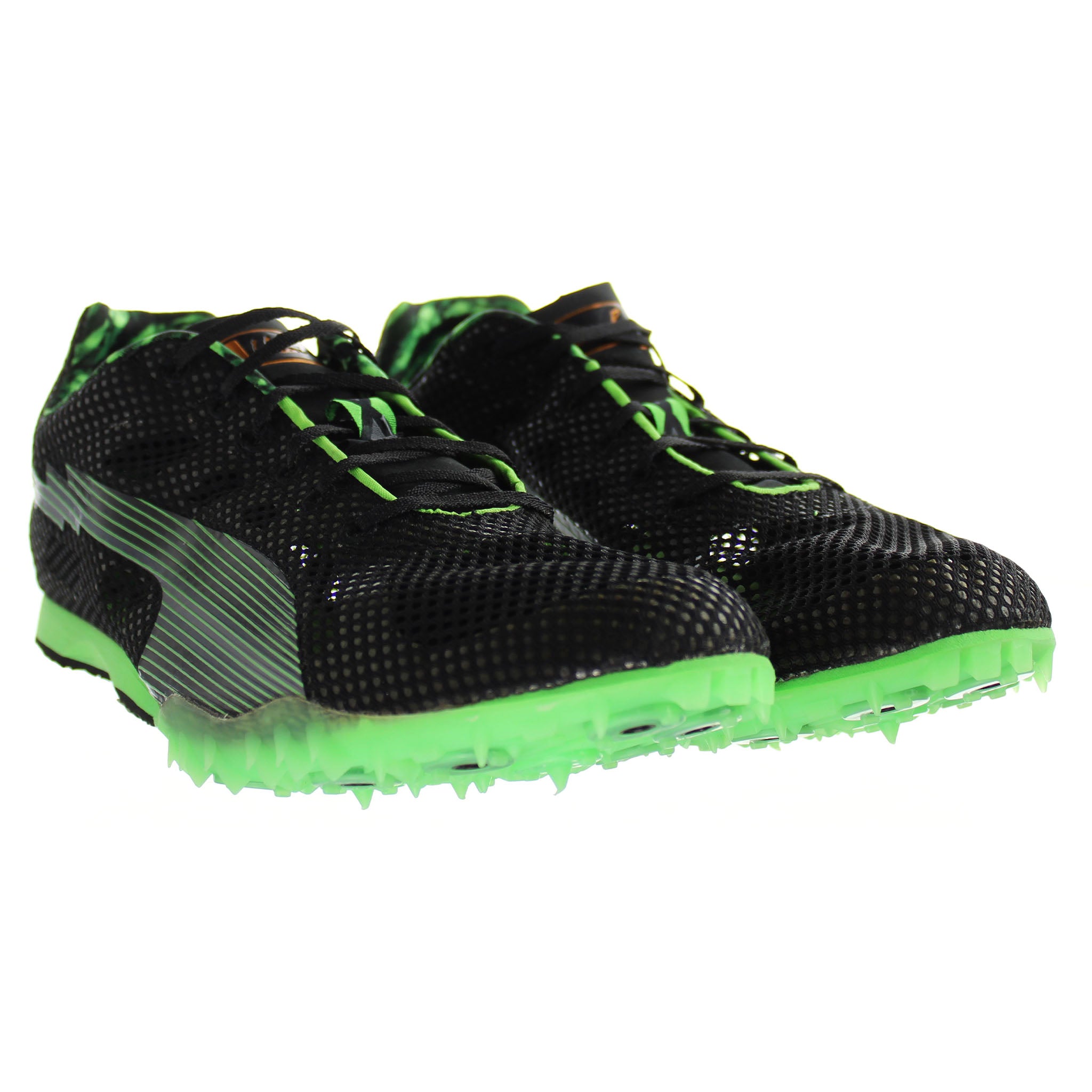 Puma Bolt evoSpeed Mid Dist Mens Black Track & Field Shoes