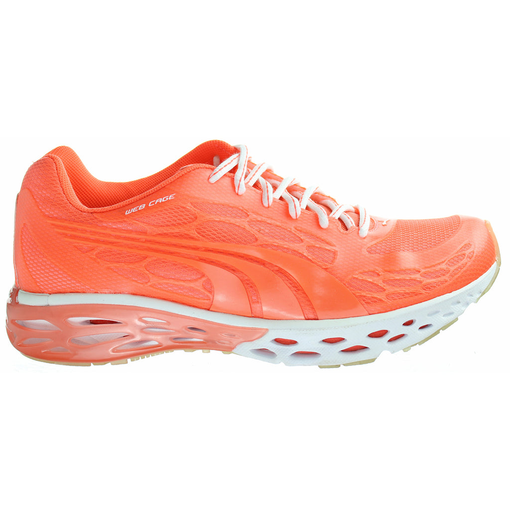 Puma Bioweb Elite Glow Womens Orange Running Shoes