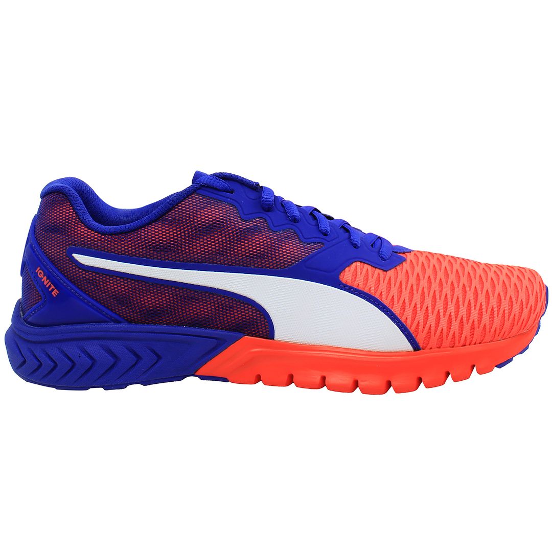 Puma Ignite Dual Womens Blue/Orange Running Shoes