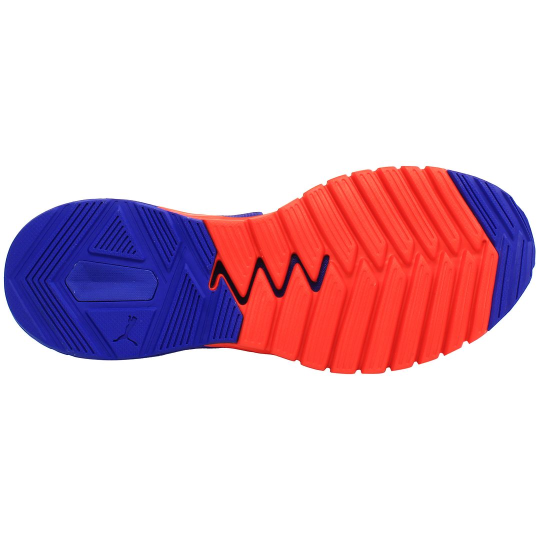 Puma Ignite Dual Womens Blue/Orange Running Shoes