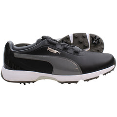 Puma Drive Fusion Mens Black Golf Shoes