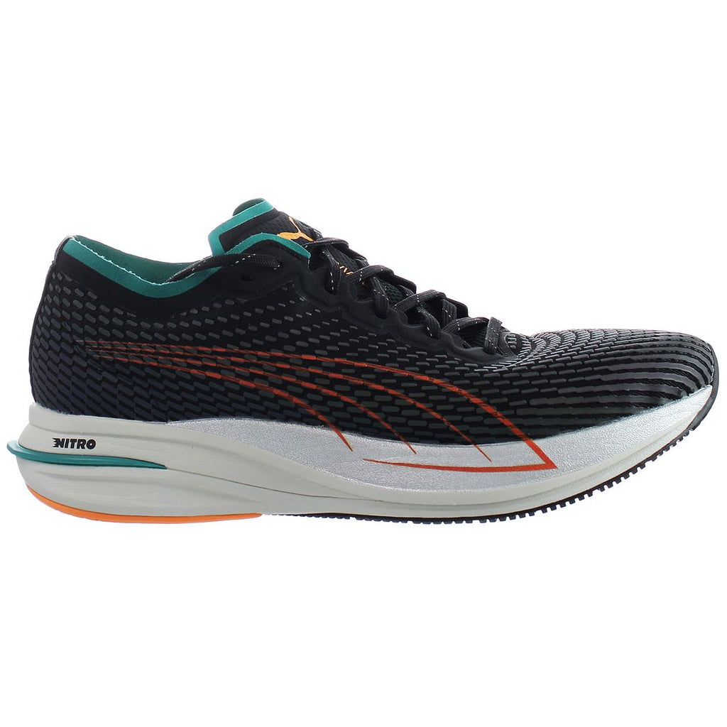 Puma Deviate Nitro WTR Mens Black Running Shoes