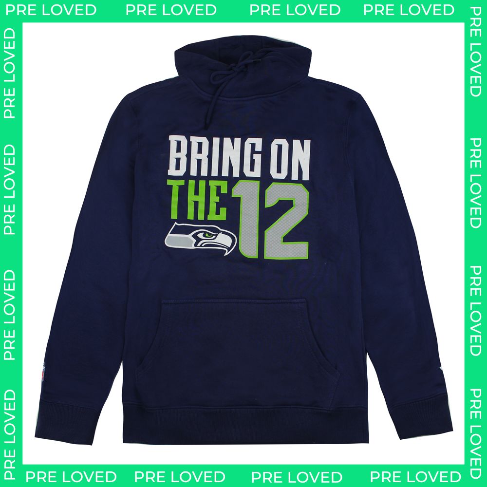 Fanatics NFL Seattle Seahawks Bring On The 12 Hoodie - Dirty Marks