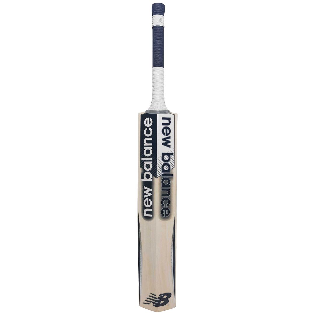 New Balance Heritage+ Blue Silver Mens Cricket Bat