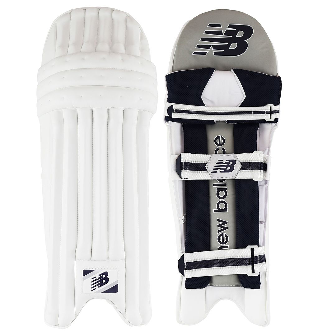 New Balance Heritage Junior Youth White Cricket Batting Pads