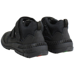 Kickers Trukka Mid Kids Black Boots