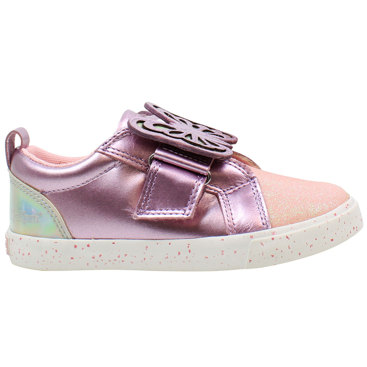 Kickers Towni Faerie Kids Pink Plimsolls