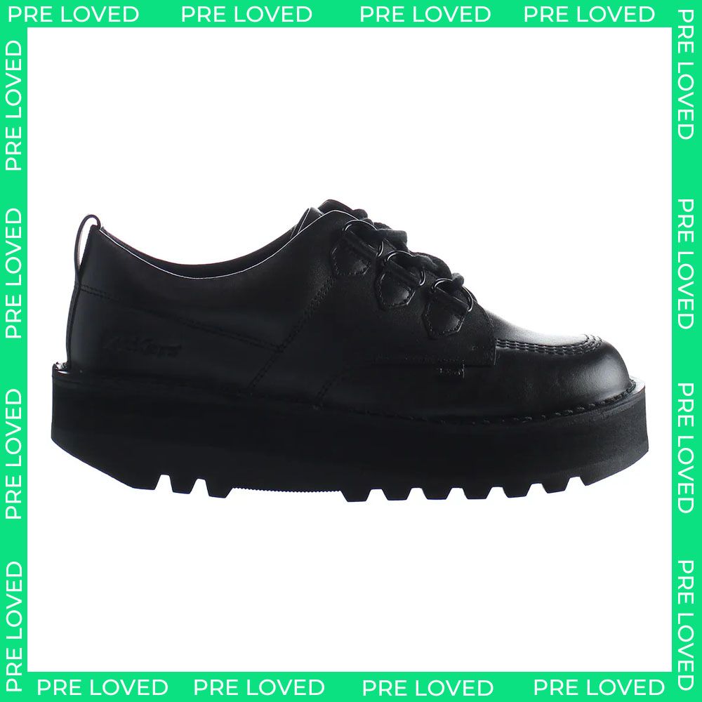 Kickers Lo Creppy Womens Black Shoes NO BOX