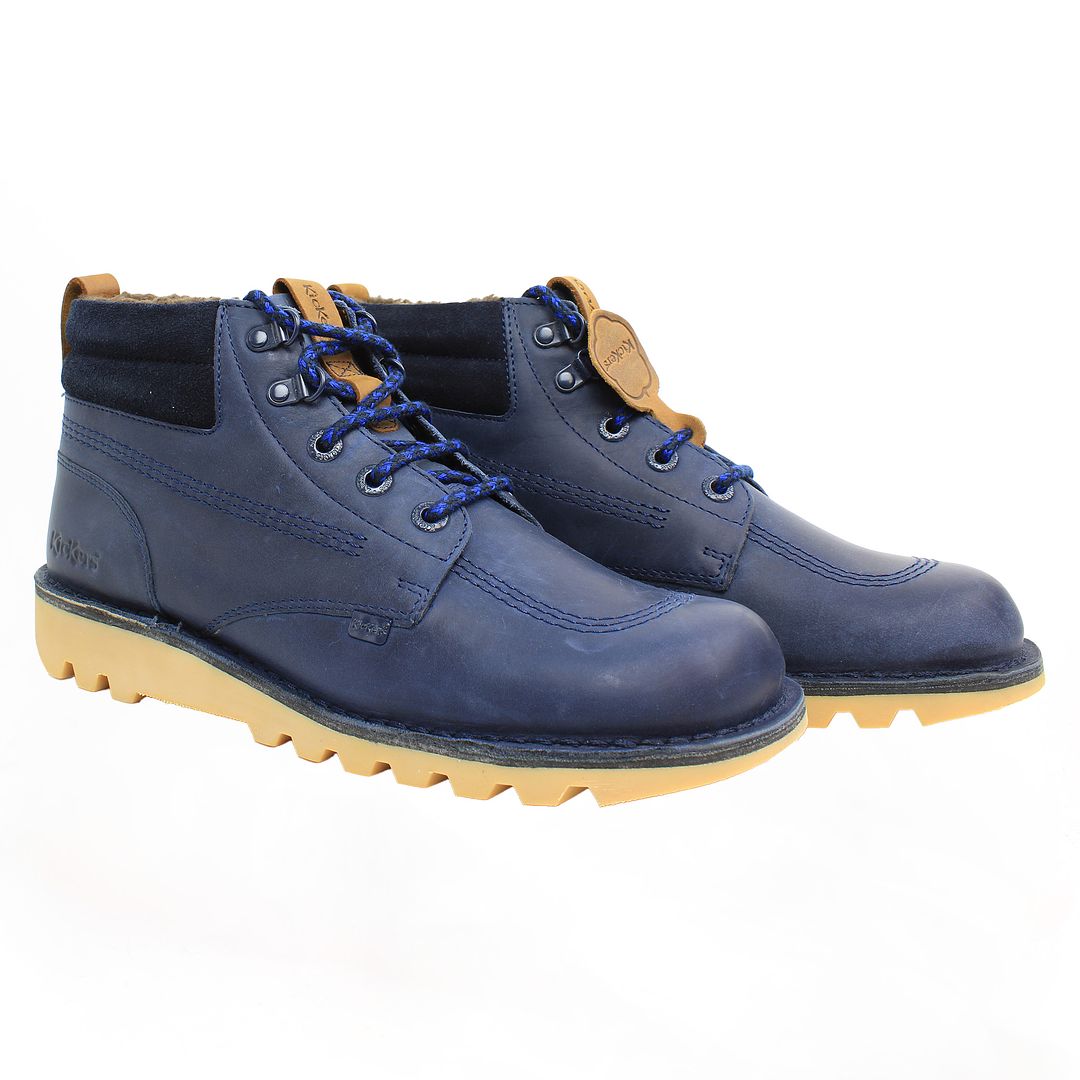 Kickers Kick Hi Witer Mens Navy Boots NO BOX