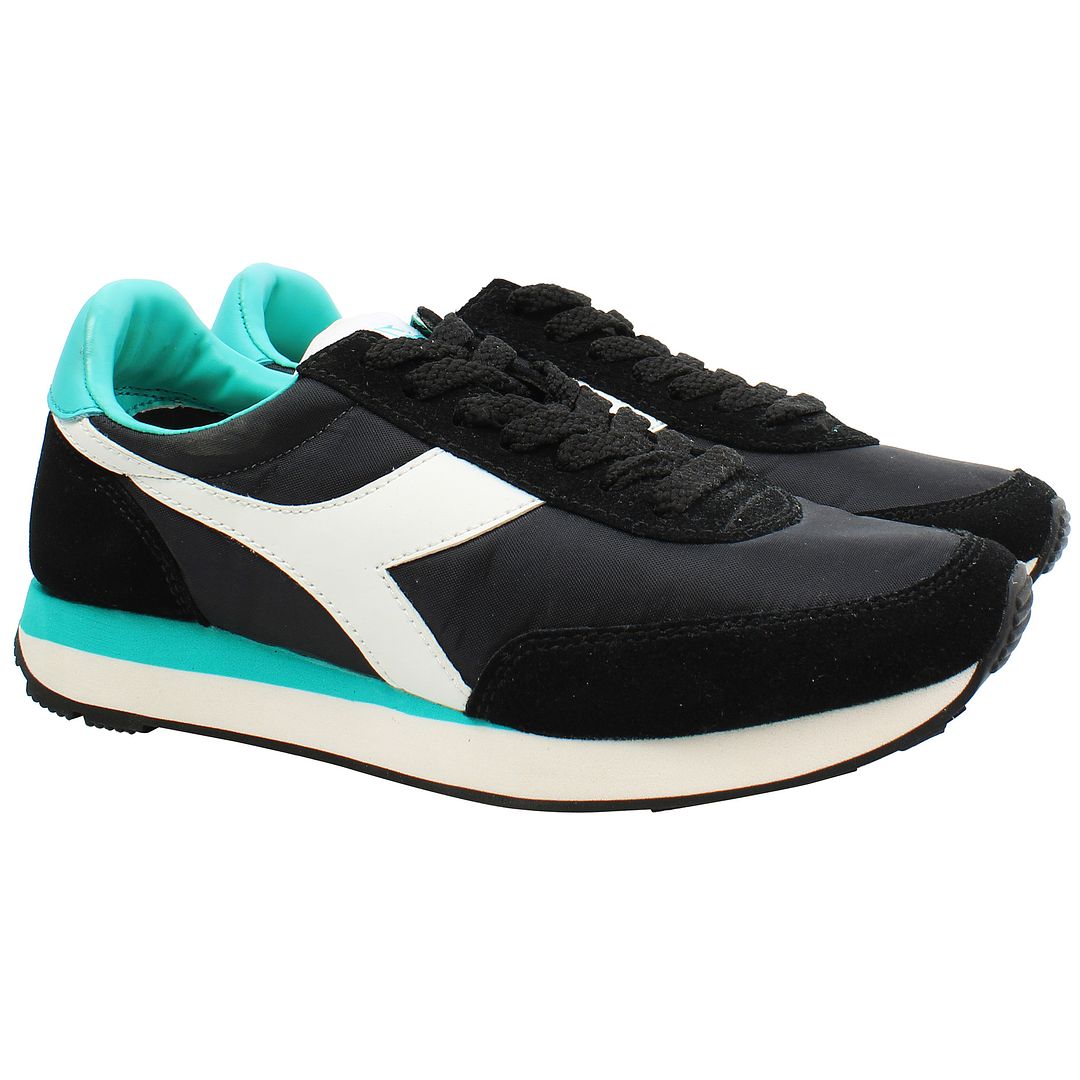 Diadora Heritage Koala Mens Black Trainers