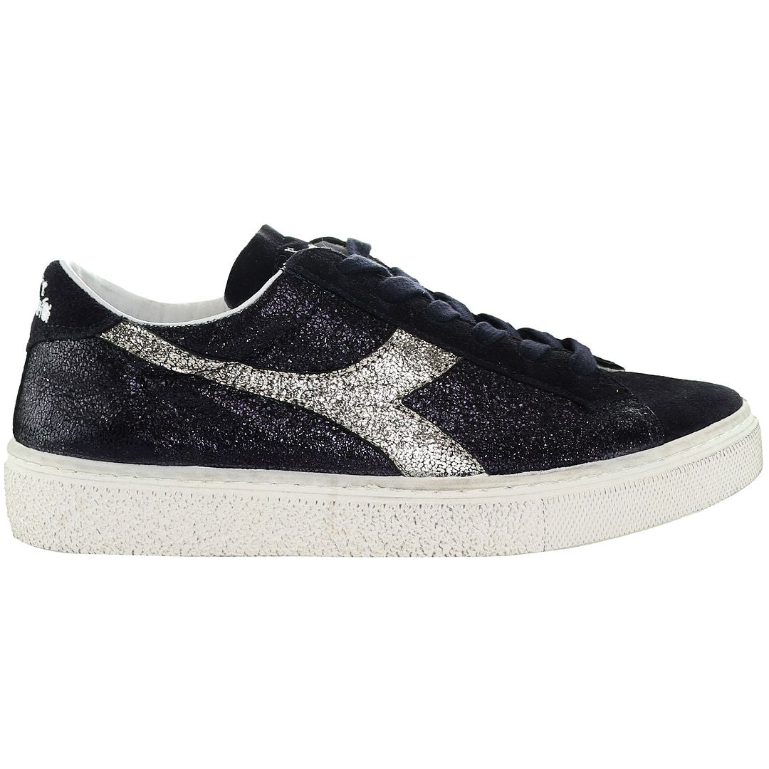 Diadora Montecarlo Glitter Dirty Womens Black Trainers