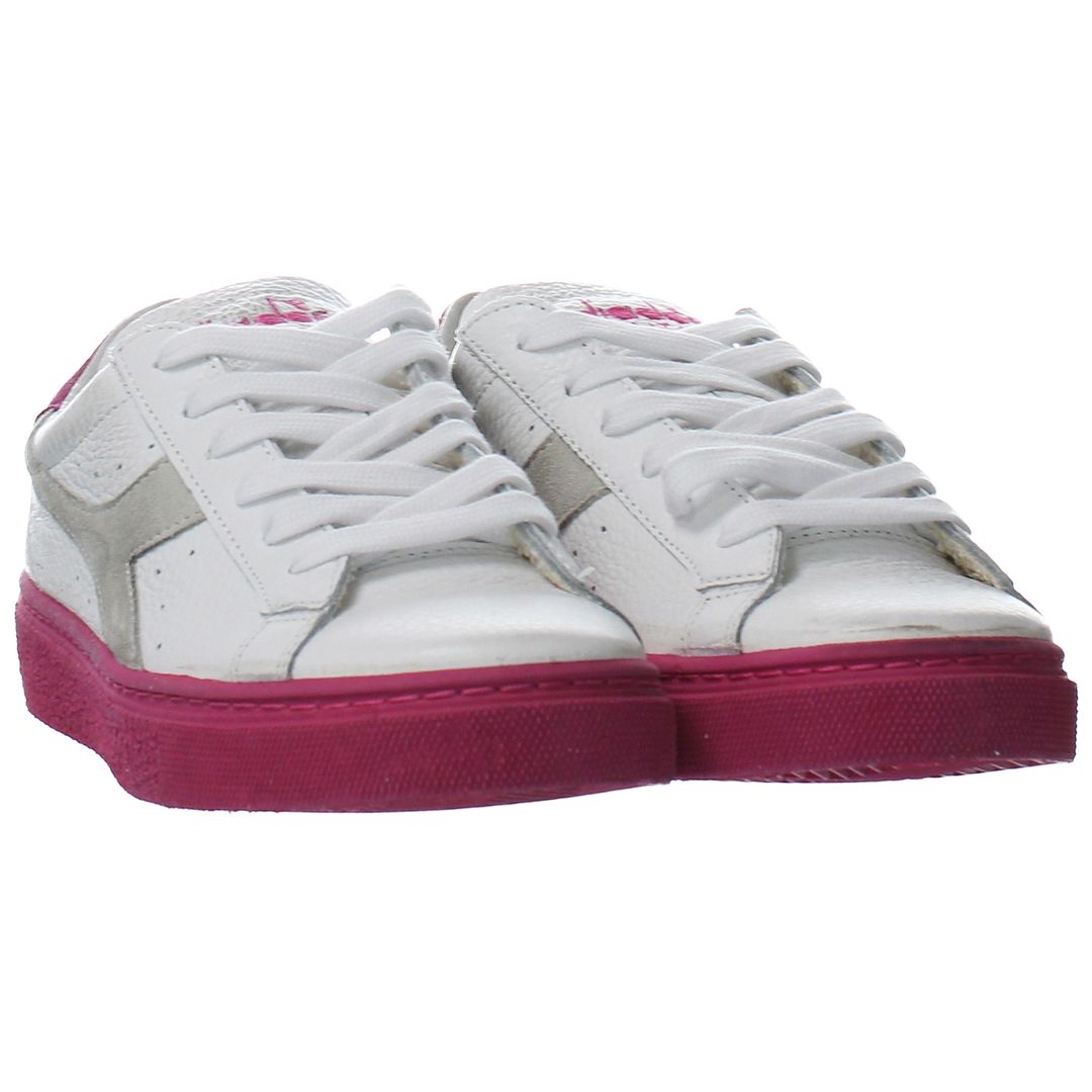 Diadora Montecarlo H Color Block Ita Womens White Trainers