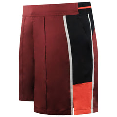 Asics Match 7inch Mens Burgundy Tennis Shorts