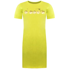 Diadora Sportswear Womens Yellow Dress