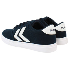 Hummel Essen Mens Navy Plimsolls