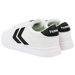 Hummel Essen Mens White Plimsolls