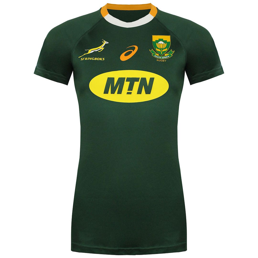 Asics Springboks South Africa Rugby Womens T-Shirt