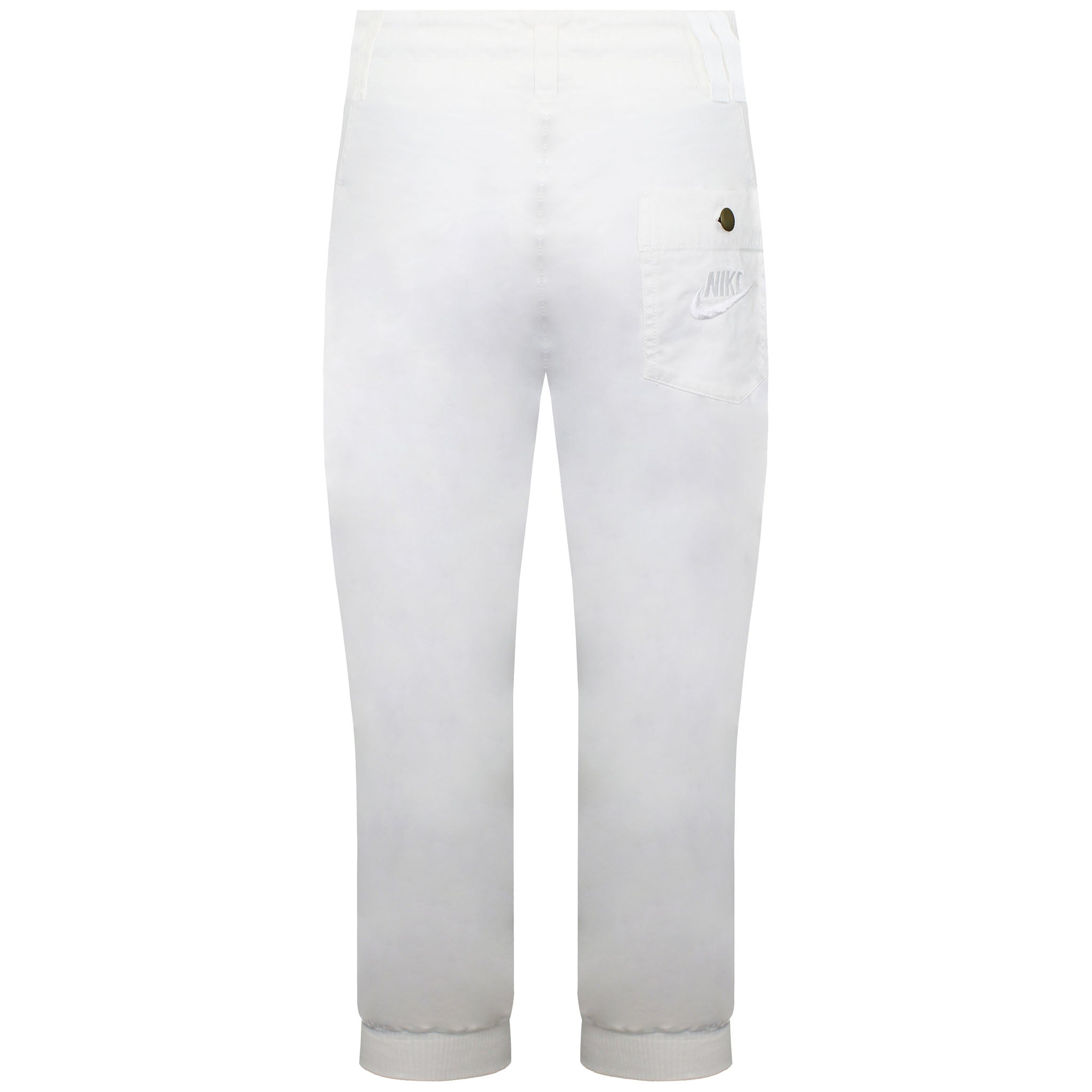 Nike Cropped Womens White Track Pants