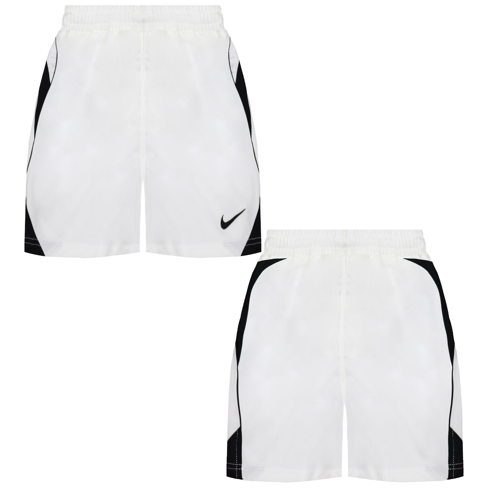 Nike Logo Mens White/Black Shorts