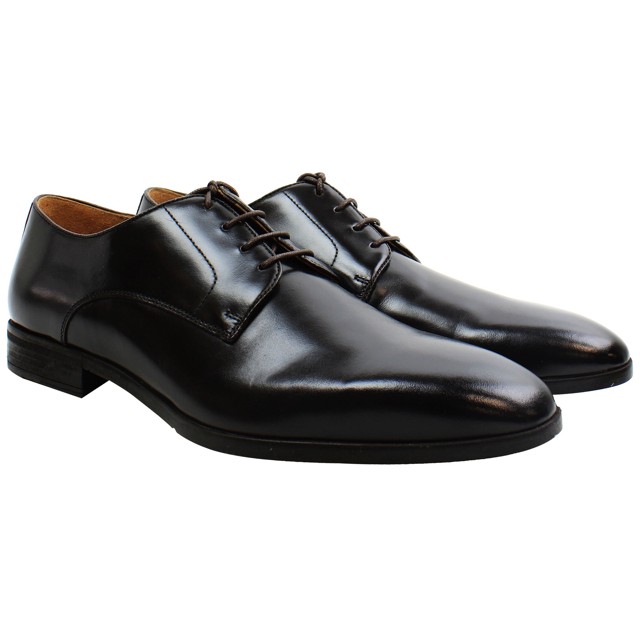 Ted Baker Watele Mens Brown Derby Shoes